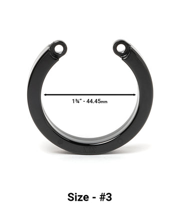CB-X URING3BLK U-Ring #3, Black, 1 3/4 inches
