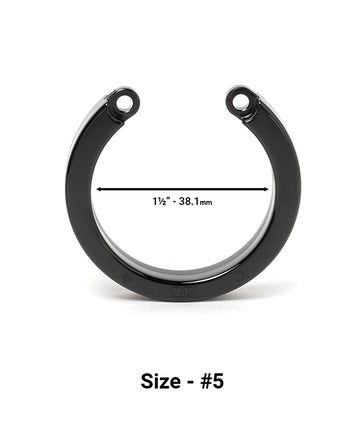 CB-X URING5BLK U-Ring #5, Black, 1 1/2 Inch