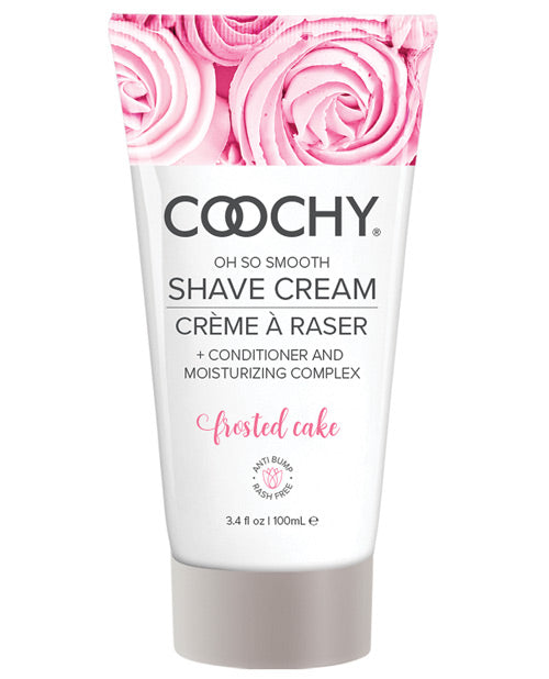 Classic Brands COO1003-03 Coochy Rash Free Shave Cream, 3.4 oz Frosted Cake