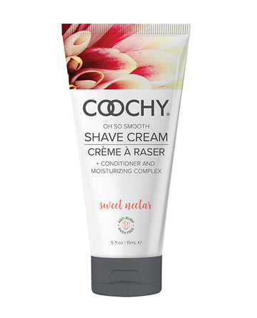 Classic Brands Coochy Shave Cream, 0.5 oz, Sweet Nectar Fragrance