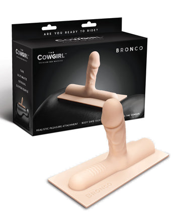 COTR Inc CG-005-VAN Cowgirl Bronco Silicone Attachment, Ivory