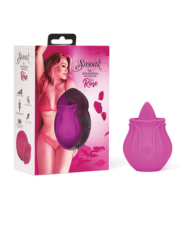 Shanna Moakler The Licking Rose Vibe, 10 Rechargeable Modes