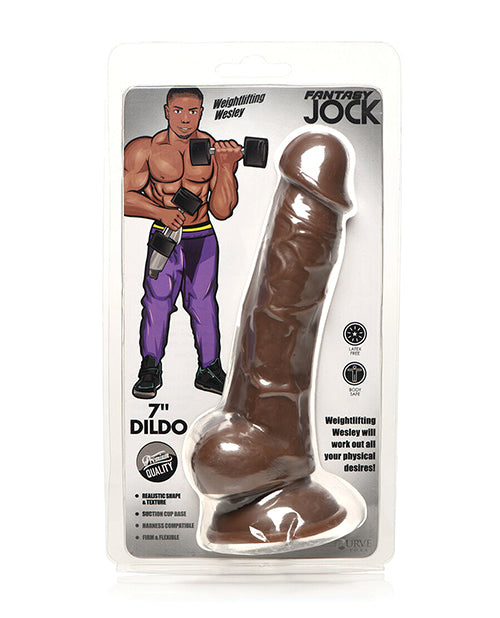 Curve CN-09-1005-11 Fantasy Jock Dildo w/Balls, 7 inch, Black