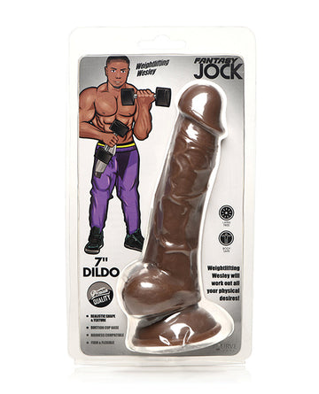 Curve CN-09-1005-11 Fantasy Jock Dildo w/Balls, 7 inch, Black