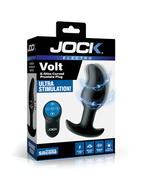 Curve Electro Volt Curved Prostate Vibrator and E-Stim Accessory, CN1058