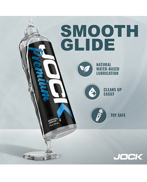 Jock Premium Water-Based Lubricant, 8 fl. oz.