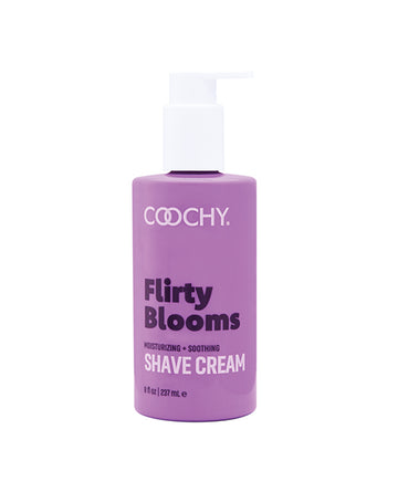 Classic Brands COOCHY Flirty Blooms Shave Cream, 8 oz