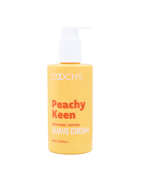 Classic Brands COOCHY Peachy Keen Shave Cream, 8 oz
