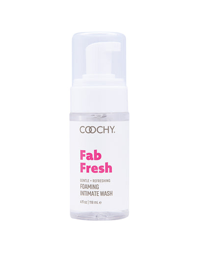 COOCHY Fab Fresh Intimate Foaming Cleanser, 4 oz, Peony
