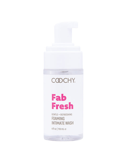 COOCHY Fab Fresh Intimate Foaming Cleanser, 4 oz, Peony