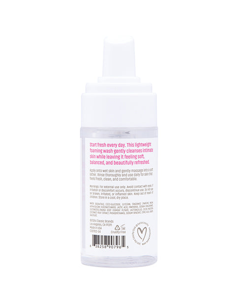 COOCHY Fab Fresh Intimate Foaming Cleanser, 4 oz, Peony