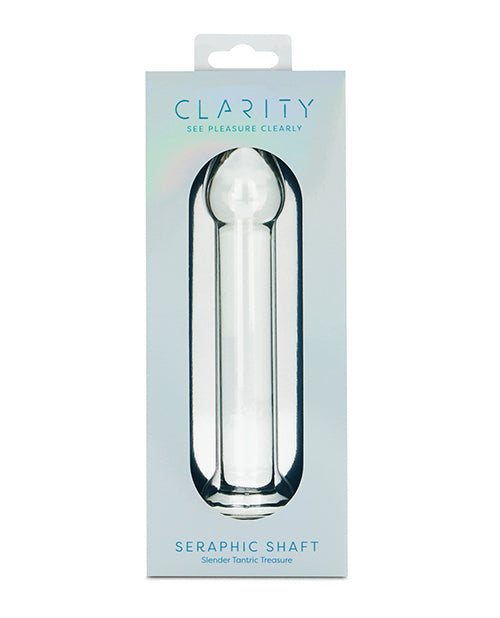 Creative Conceptions CLA-03 Clarity Glass Dildo, 5.7in, Borosilicate