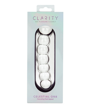 Creative Conceptions CLA-04 Celestial Orb Glass Dildo, 5.4 Inch