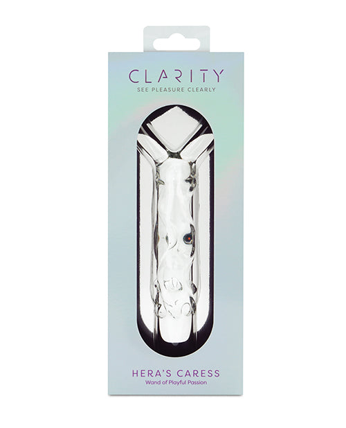 Creative Conceptions Clarity Hera's Caress Glass Dildo, 5.9" Borosilicate