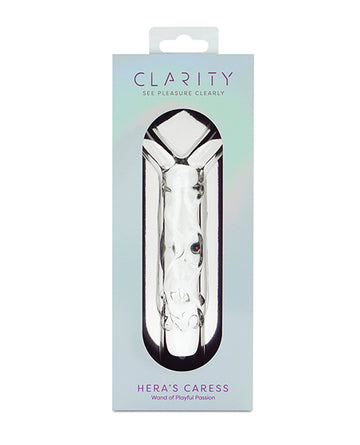Creative Conceptions Clarity Hera's Caress Glass Dildo, 5.9" Borosilicate