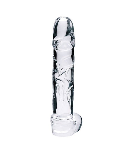 Creative Conceptions Clarity Glass Dildo – Seraphic Opus, 7.2 in.