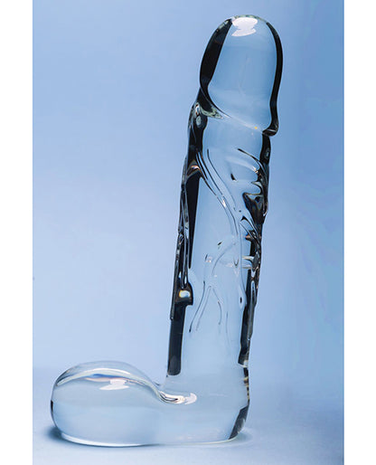 Creative Conceptions Clarity Glass Dildo – Seraphic Opus, 7.2 in.