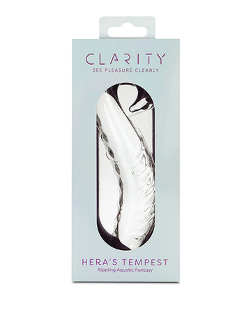Creative Conceptions CLA-21 Hera's Tempest Glass Dildo, 5.5" Borosilicate