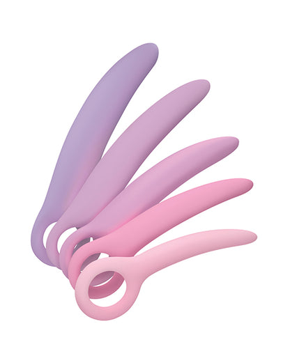Creative Conceptions Skins Care Curved Dilators, 5-Piece Silicone Set
