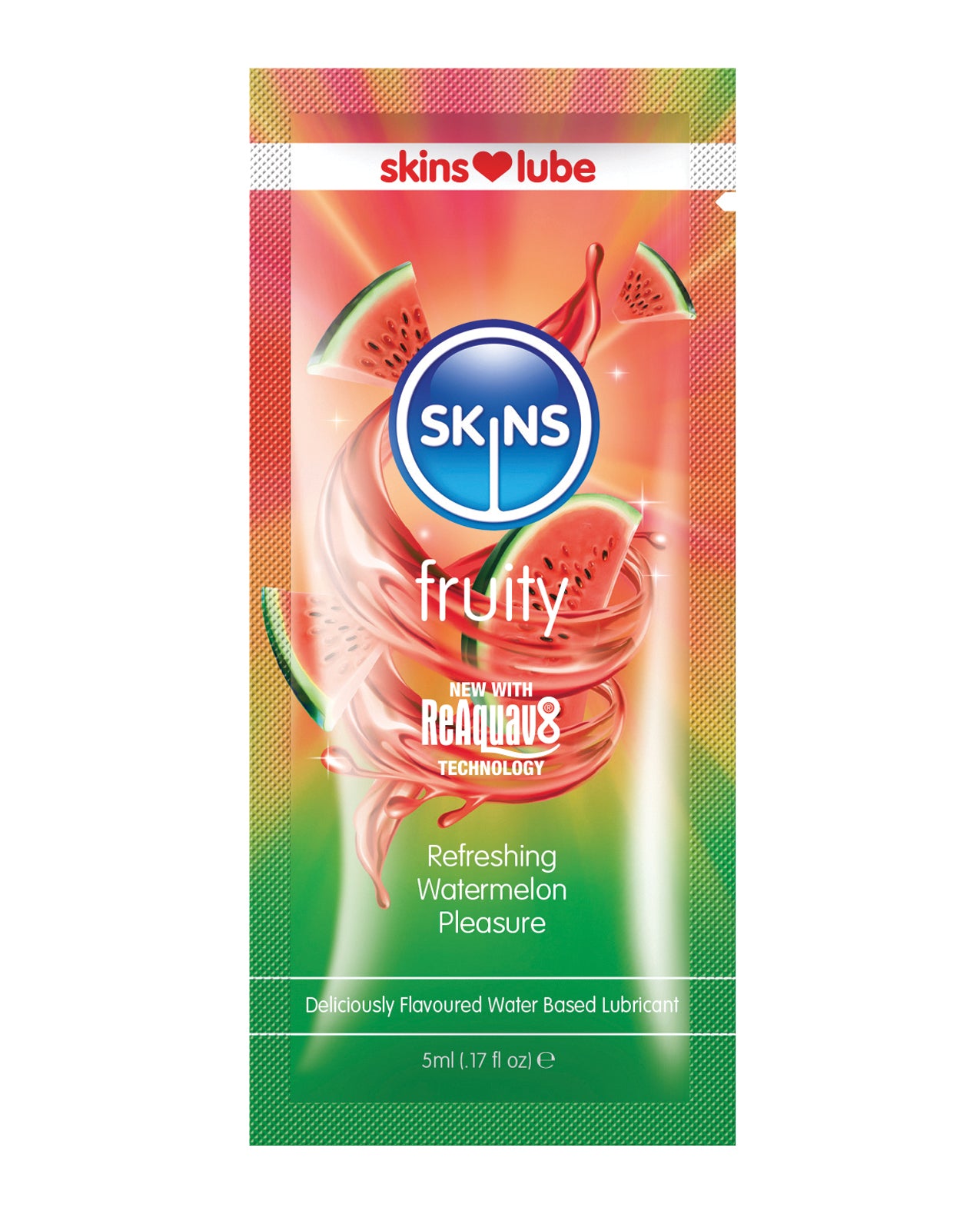Creative Conceptions Skins Watermelon Lubricant, 5ml, Sugar-Free
