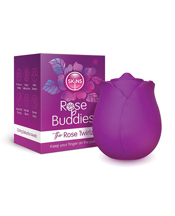 Creative Conceptions Rose Buddies The Rose Twirlz, Purple, Ten Settings