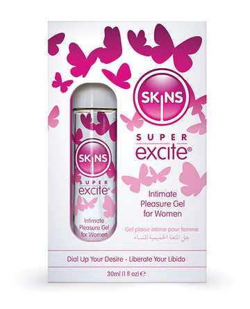 Creative Conceptions SKSEXCSG-01 Skins Super Excite Gel, 30ml