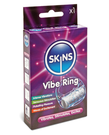 Creative Conceptions Skins Vibrating Performance Ring, Couples Pleasure Enhancer