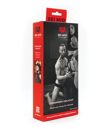 Creative conceptions SM-013 Sei Mio Strappers Delight Strap-On Harness, Black