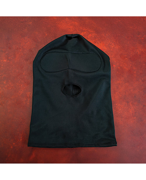 Creative Conceptions Sei Mio Hoodwinked & Kinked Deprivation Hood with Blackout Panel, SM-053