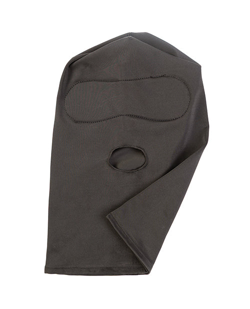 Creative Conceptions Sei Mio Hoodwinked & Kinked Deprivation Hood with Blackout Panel, SM-053