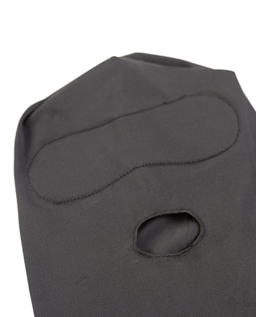 Creative Conceptions Sei Mio Hoodwinked & Kinked Deprivation Hood with Blackout Panel, SM-053