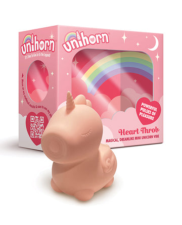 Creative Conceptions Unihorn Heart Throb - 20-Function Rechargeable Vibrator