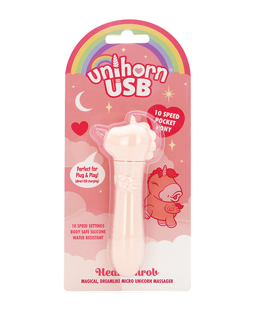 Creative conceptions UNIHTBUL Unihorn USB Bullet, Heart Throb, Peach