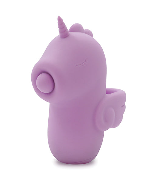 Creative Conceptions Unihorn Karmic Kisses Finger Vibrator, Purple