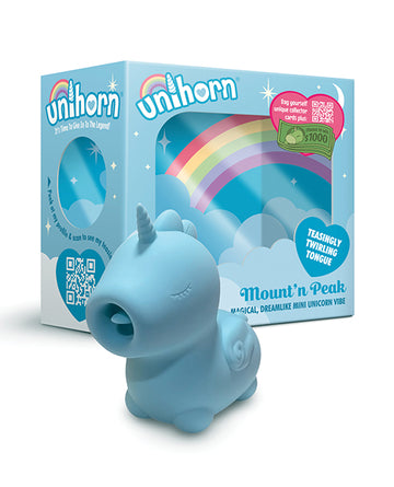 Creative Conceptions UNIMP Unihorn Mount 'n Peak, Blue, Vibrating