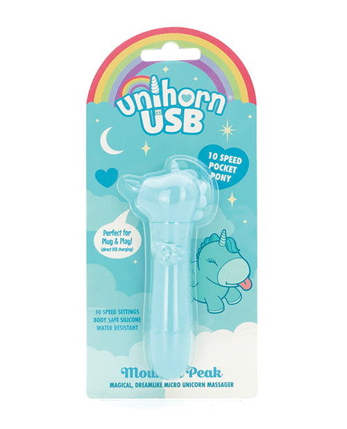 Creative conceptions UNIMPBUL Unihorn USB Bullet - Mount'n Peak, Aqua