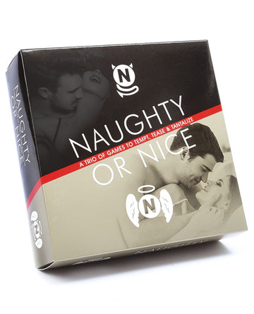 Creative Conceptions USNON Naughty or Nice Trio of Games, Paper, Plastic