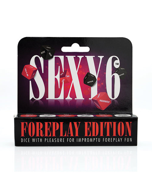 Creative Conceptions USS6F Sexy 6 Dice Game Foreplay Edition, 720 Outcomes