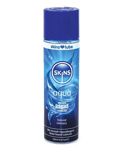 Creative Conceptions Skins Aqua Water Based Lubricant, 4.4 oz, FDA 510K Approved