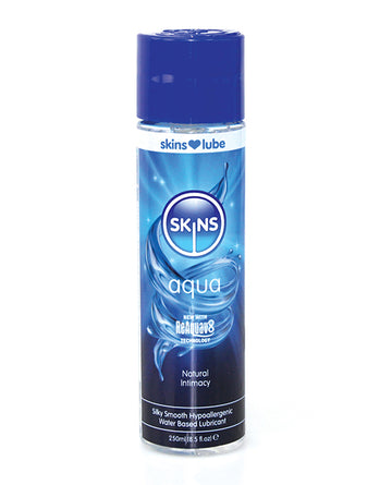 Creative Conceptions Skins Aqua Water Based Lubricant, 8.5 oz FDA 510K