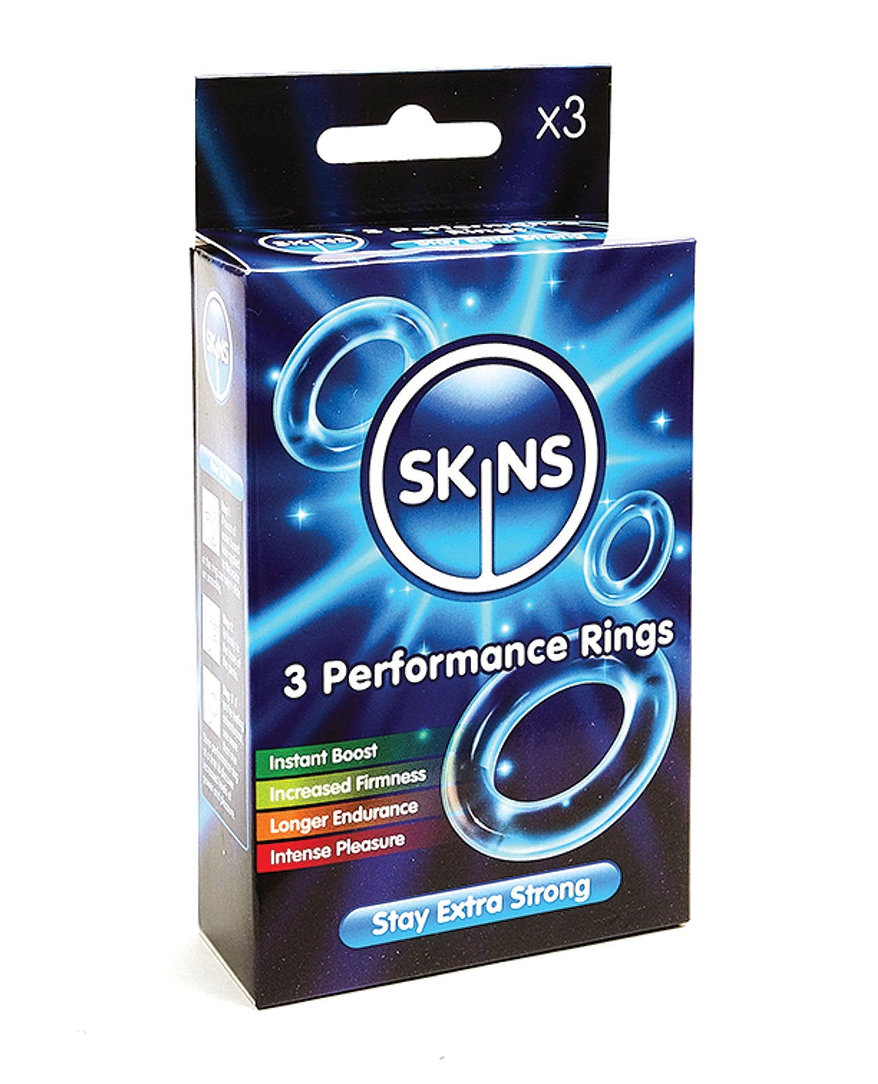 Creative Conceptions SKPR3 Skins Performance Ring, Pack of 3, TPR