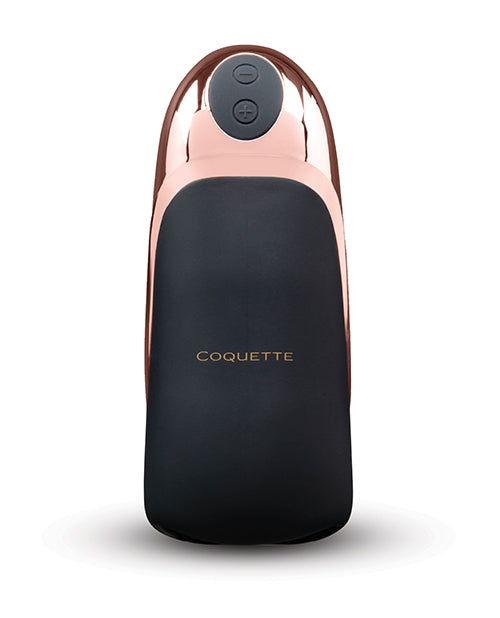 Coquette International 23610 The Hedonist Stroker, Black/Rose Gold