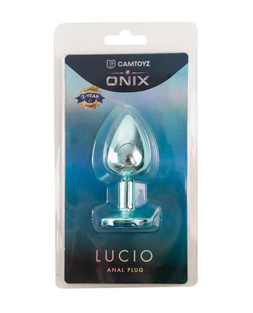 Camtoyz CT-JAN-083-LUCIO-AZU-S Lucio Anal Plug, Blue Stainless Steel