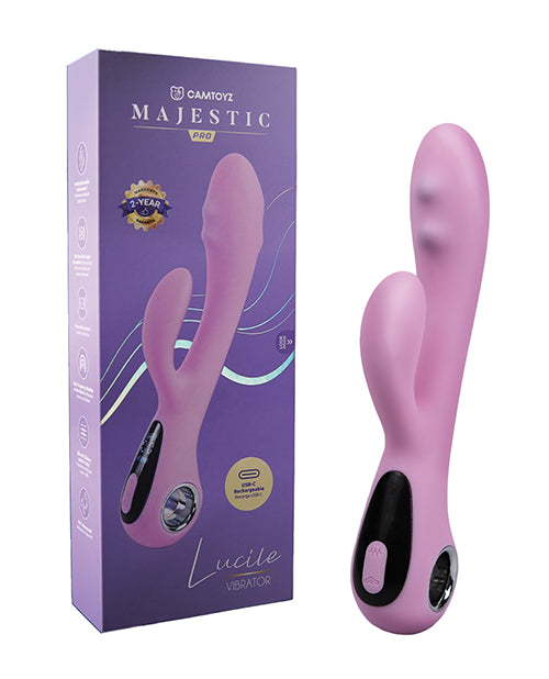 Camtoyz Lucile Vibrator, Pink, G-Spot Stimulator, ABS/Silicone