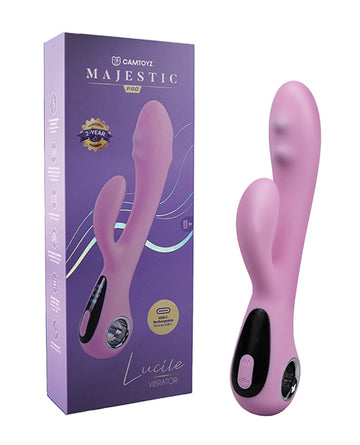 Camtoyz Lucile Vibrator, Pink, G-Spot Stimulator, ABS/Silicone