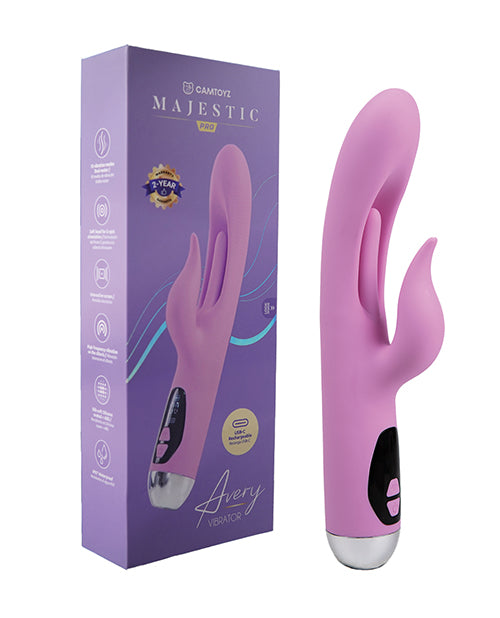 Camtoyz Avery G-Spot Vibrator, Pink, USB-C Rechargeable