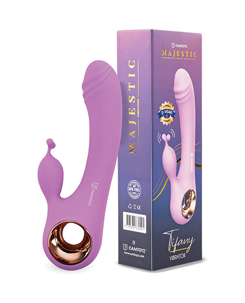 Camtoyz CT-JVB-153-TIFANY-LIL Tifany Double Vibrator, ABS Plastic, Silicone