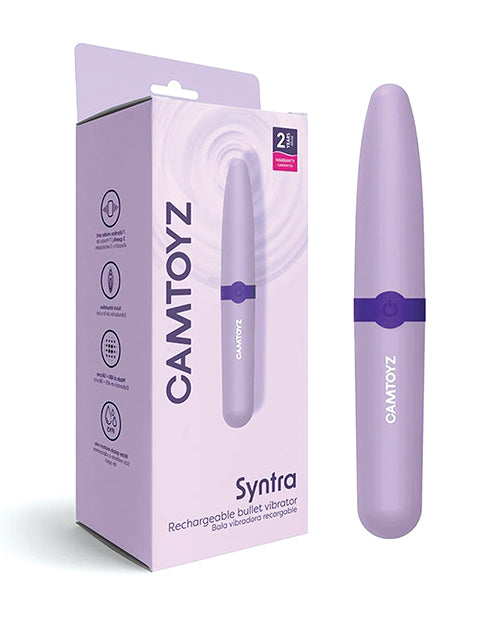 Camtoyz CT-JVB-1141-SYNTRA Syntra Rechargeable Bullet, Purple