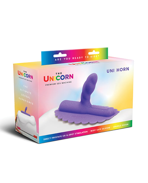 COTR Inc CG-007 Cowgirl Unicorn Uni Horn Attachment, Silicone, Purple