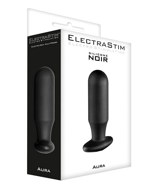 Electrastim EM3100 Aura Silicone Noir Multi-Purpose Probe, 3" Insertable